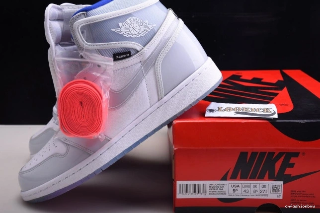 White CK6637-104 1 Blue High Racer Jordan Air Zoom Retro 0716